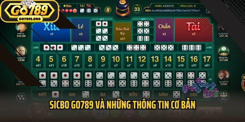 Sicbo GO789 và những thông tin cơ bản